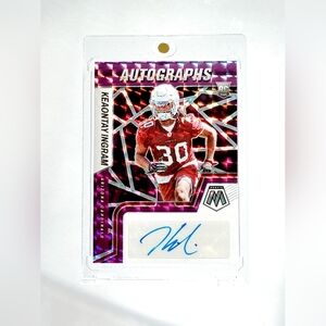 Keaontay Ingram Autograph Rookie Card Kansas City Chiefs